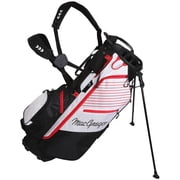 MacGregor Golf VIP 14 Divider Stand Carry Bag with Full Length Dividers, Black/White/Red