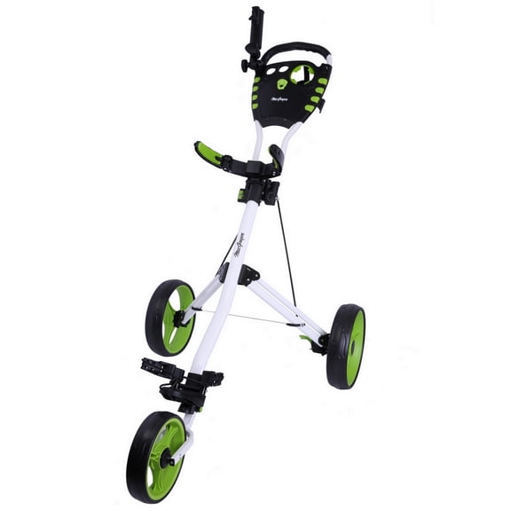 MacGregor Golf VIP 3 Wheel Golf Cart - White/Green