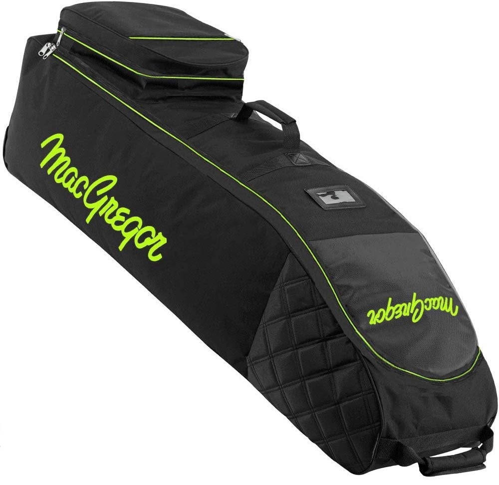 MacGregor Golf VIP Deluxe Wheeled Golf Travel Cover / Flight Bag- Black/Green