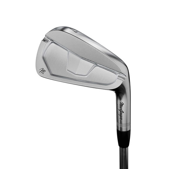 MacGregor MT Milled Golf Iron Clubs Set, Chrome Satin 5-PW Mens Right Hand Regular