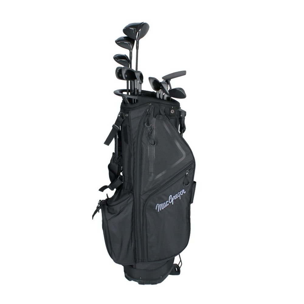 MacGregor 他 ✨ゴルフクラブセット メンズ/C220 MacGregor MacBLK Golf Package Set, Mens Right Hand, Graphite