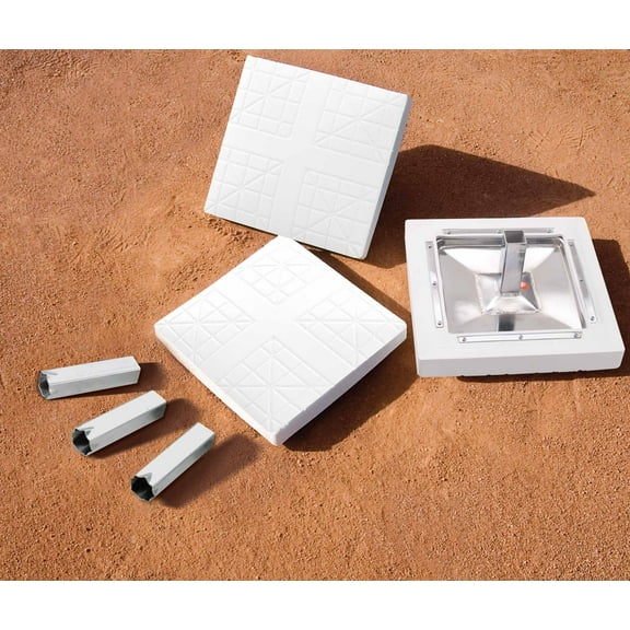 Mac Major League Bases with Anchor & Plugs 3/Set