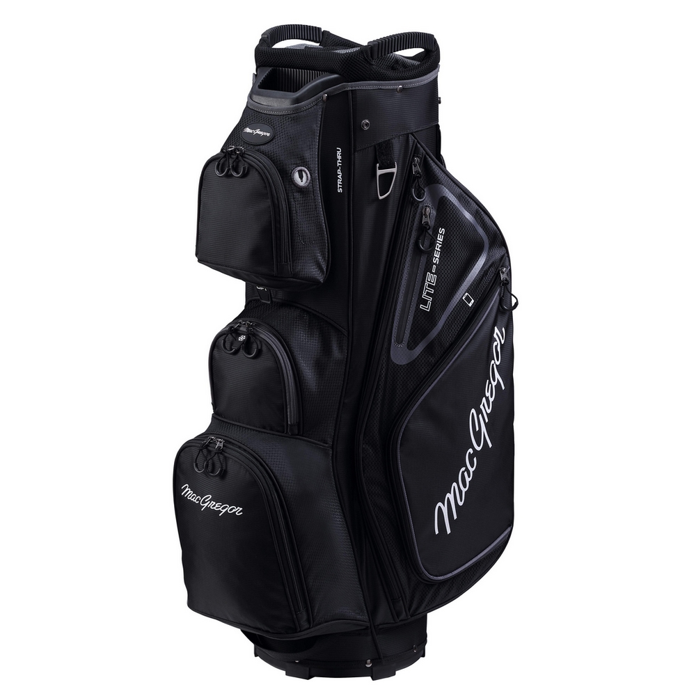 MacGregor VIP Deluxe 14-Way Golf Club Bag, Black, 8 lbs