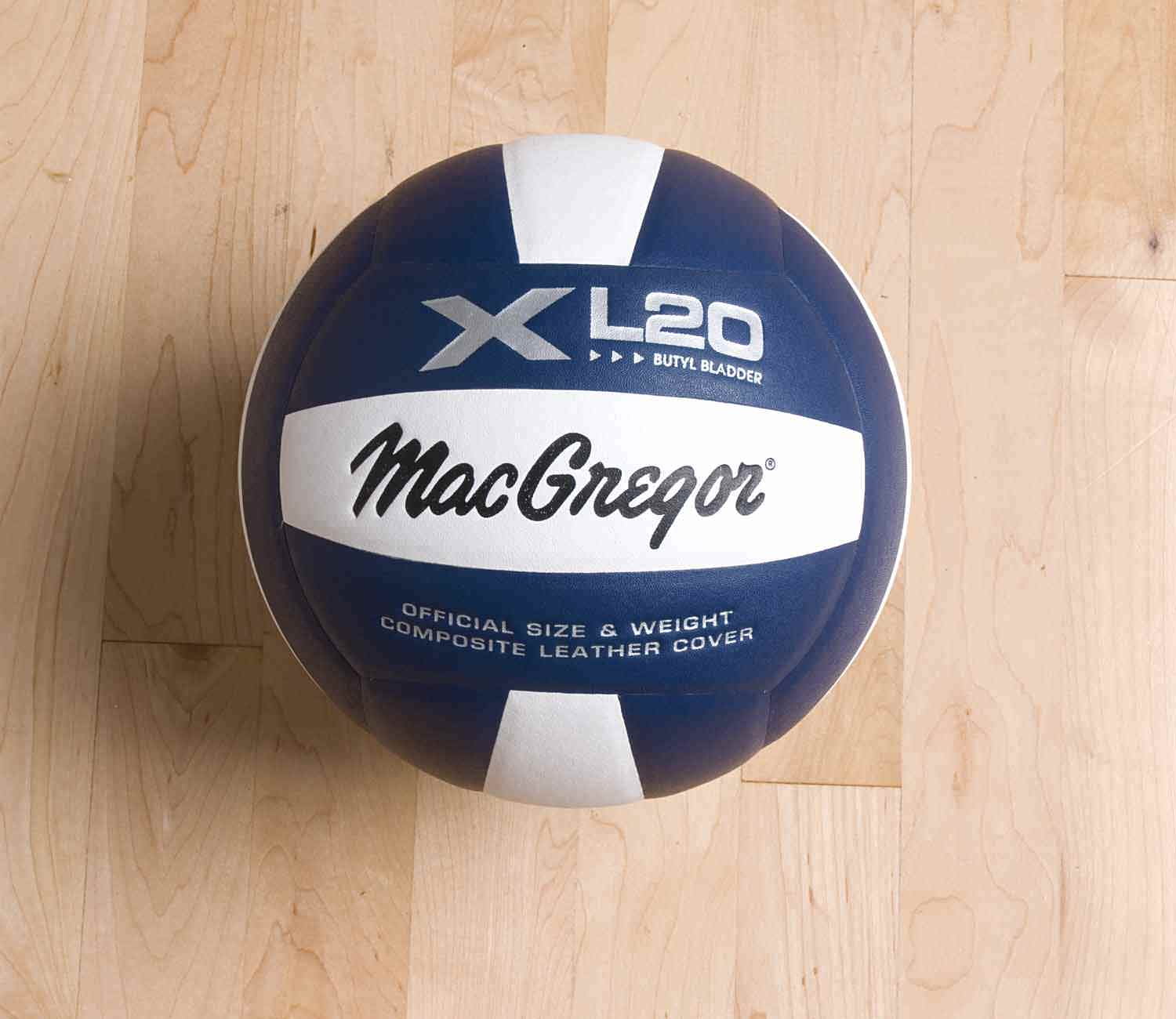 MacGregor® X1000 Game Composite Volleyball Black/White