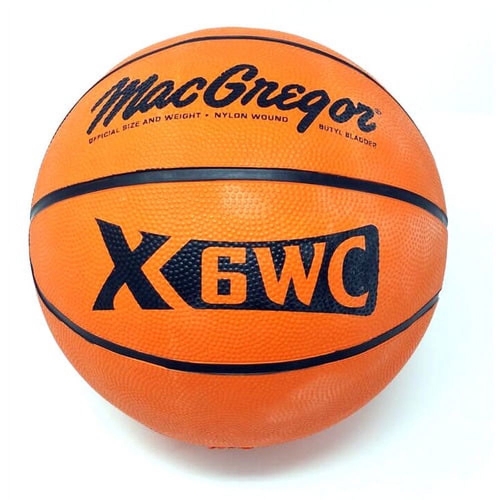 MacGregor X35Wc Rubber Basketball (Official Size) - image 1 of 3
