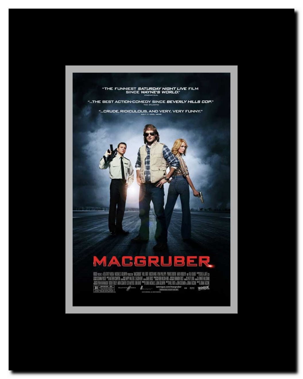 MacGruber Framed Movie Poster