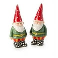 thumbnail image 1 of MacKenzie-Childs Woodland Gnome Salt & Pepper Set, 1 of 3
