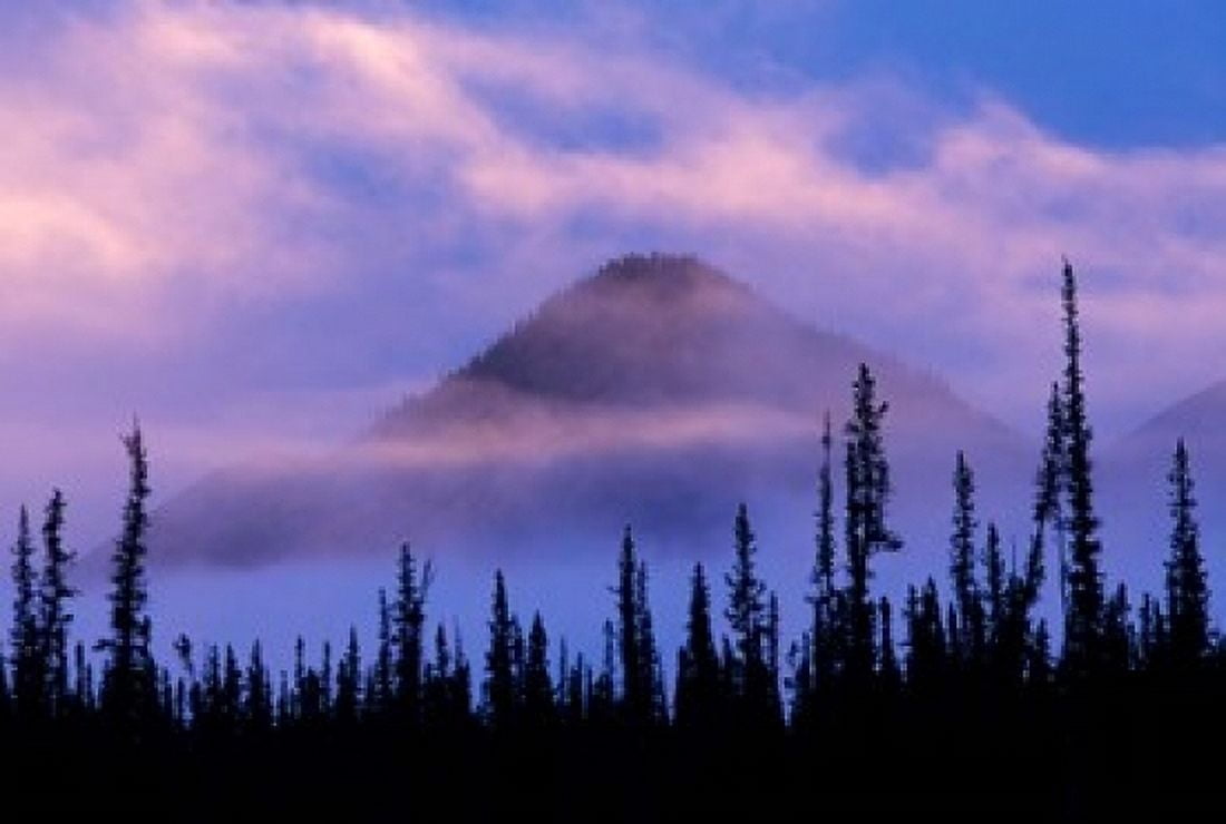 MacKenzie Mountains Canada Canvas Art - Art Wolfe DanitaDelimont (36 x 24)