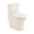 thumbnail image 1 of MacKenzie One-Piece 10" Rough-in 1.1/1.6 GPF Dual Top Flush Round Toilet in Glossy Bisque, 1 of 6
