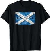 MacKenzie Scottish Clan Name Scotland Flag T-Shirt
