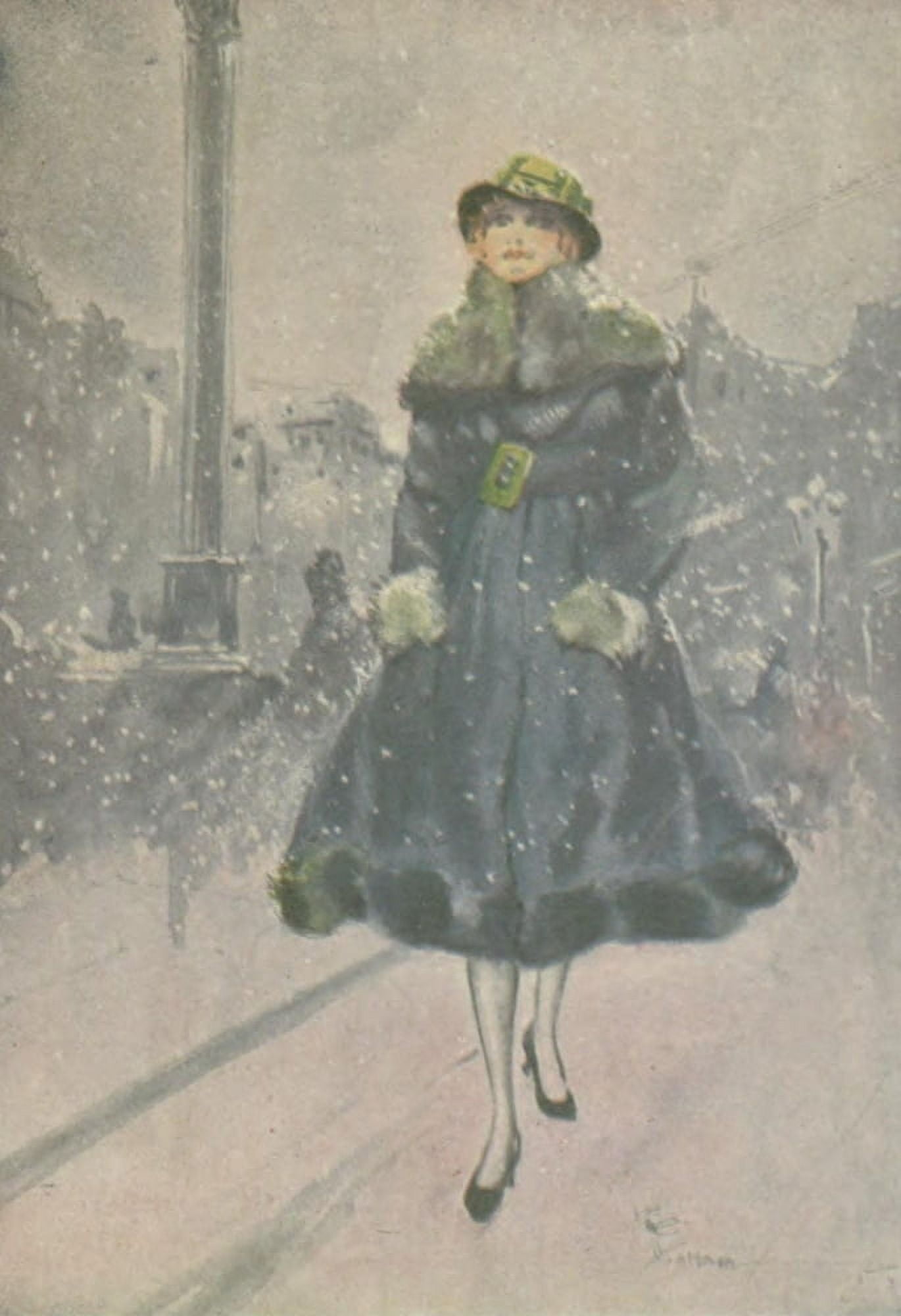 MacMichael Canada in Khaki c1917 Young May Canvas Art - (18 x 24)