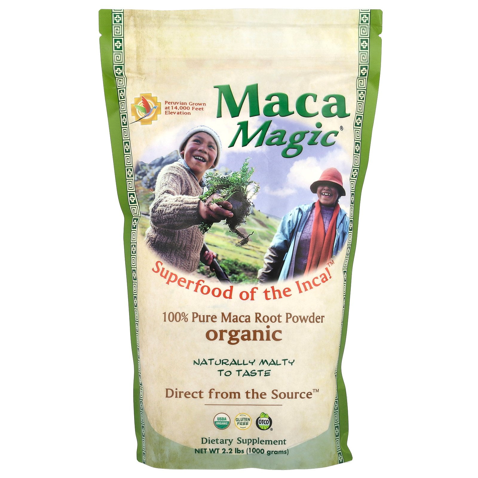 Herbs America, Raw Maca Powder, 2.2 lb, Organic Not Pasteurized ...