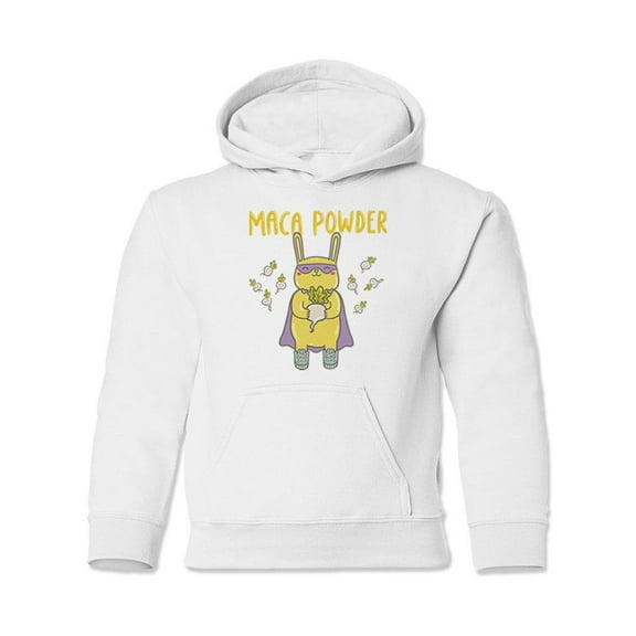 Maca Powder Bunny Hoodie Juniors -Image by Shutterstock, Medium