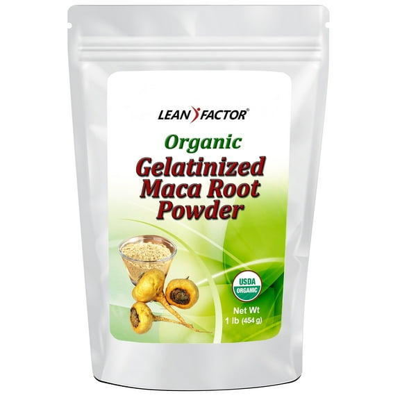 Maca Root Gelatinized Powder - Organic