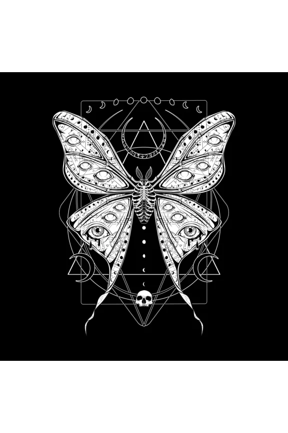 Macabre Luna Moth