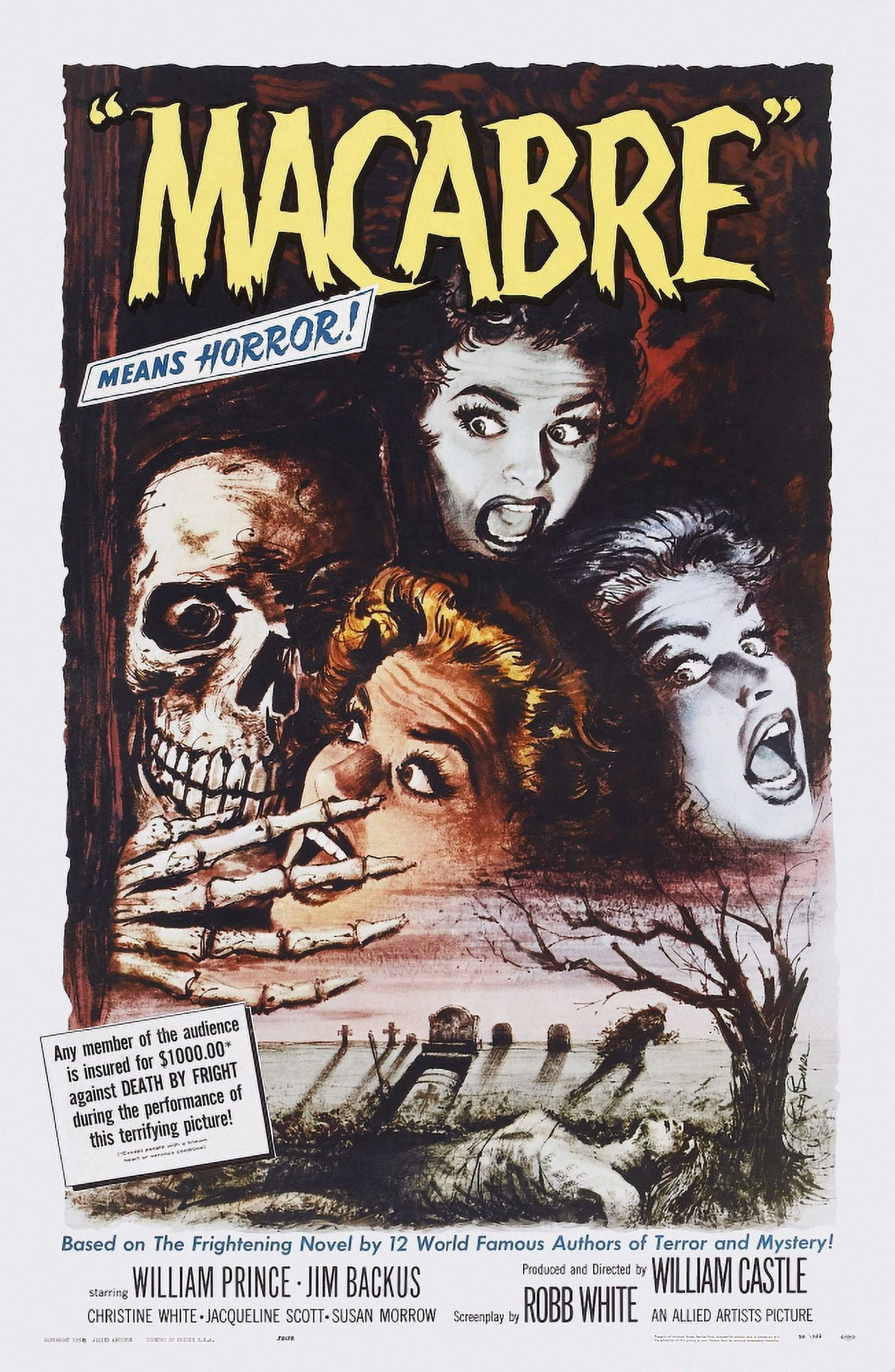 Macabre U Canvas Art -  (11 x 17)