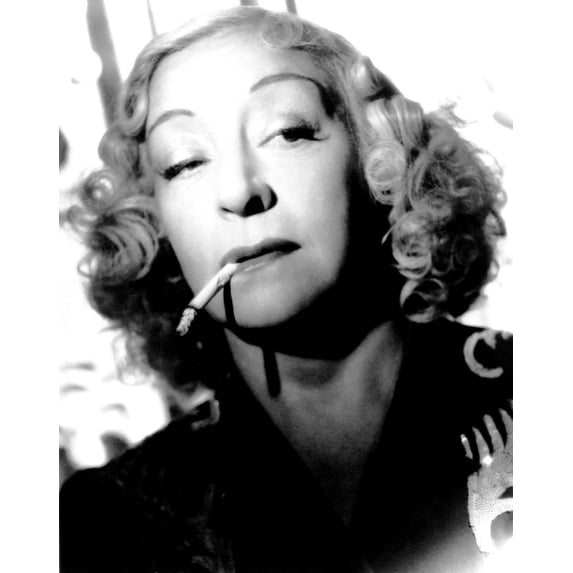Macadam Francoise Rosay 1946 Photo Print Poster Print
