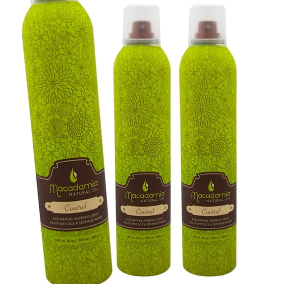 Macadamia Control Fast-Drying Working Spray 10oz - Pack of 3