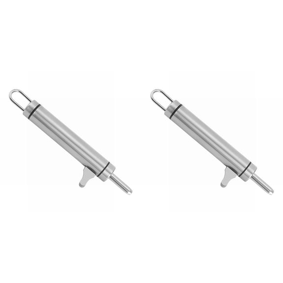 For Macadamia Nut Opener With Pick | Stainless Macadamia Nut Sheller Hazelnut Opening Tool Household Opening Tool, 2 Pack Stainless Steel Nut Cracker, Macadamia Hazelnut Sheller