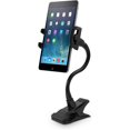 thumbnail image 1 of Macally Adjustable Flexible Tablet & Phone Holder - Clip On Clamp for Desks, Black, 1 of 7