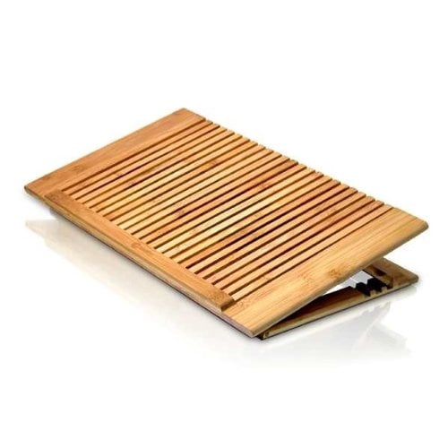 Macally Bamboo Adjustable Cool Stand Bamboo