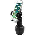 thumbnail image 1 of Macally Cup Holder Phone Mount, [Upgraded] Cell Phone Holder for Car Cup Holder with Universal Cup Phone Holder for iPhone, Samsung, Smartphone - Cupholder Phone Holder for Car, Truck, Golf Cart, 1 of 8