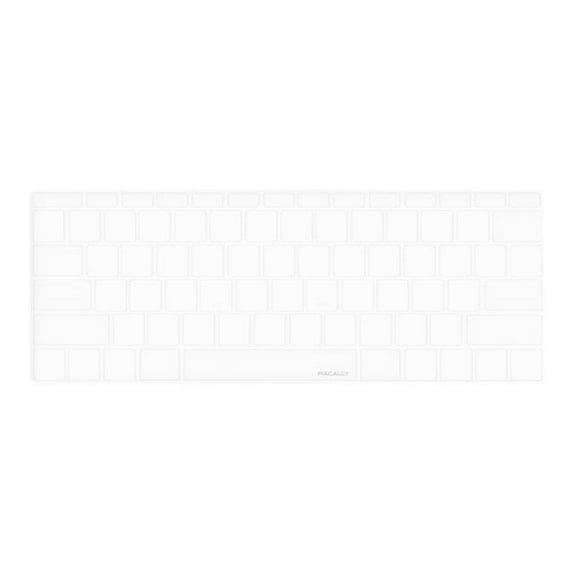Macally Clear Keyboard Protector for 12" Macbook - For Notebook Keyboard - Clear - Spill Resistant, Dust Resistant, Debris Resistant, Scratch Resistant, Smudge Resistant, Stick Resistant -