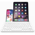 thumbnail image 1 of Macally Compact Portable Bluetooth Keyboard with Stand, 78-Key Wireless Keyboard for iPhone, iPad, Android, Tablet, 1 of 8
