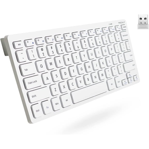 Macally RF Wireless Keyboard for Windows PC