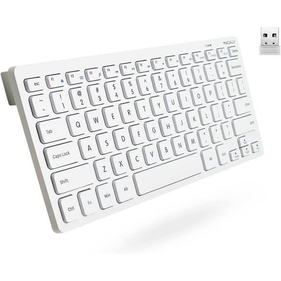 Macally RF Wireless Keyboard for Windows PC