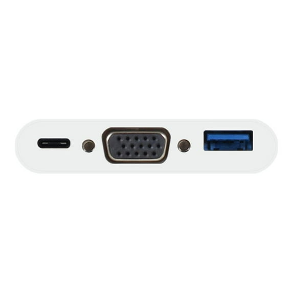 Macally UCVGA Multiport Adapter - External video adapter - USB-C - VGA