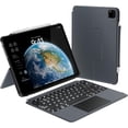 thumbnail image 1 of Macally iPad Pro 13 Inch Case with Keyboard (M4, 2024), iPad Pro 13 Keyboard with Trackpad, Multi Angle View Stand, Apple Pencil Holder, Backlit Features, 1 of 7