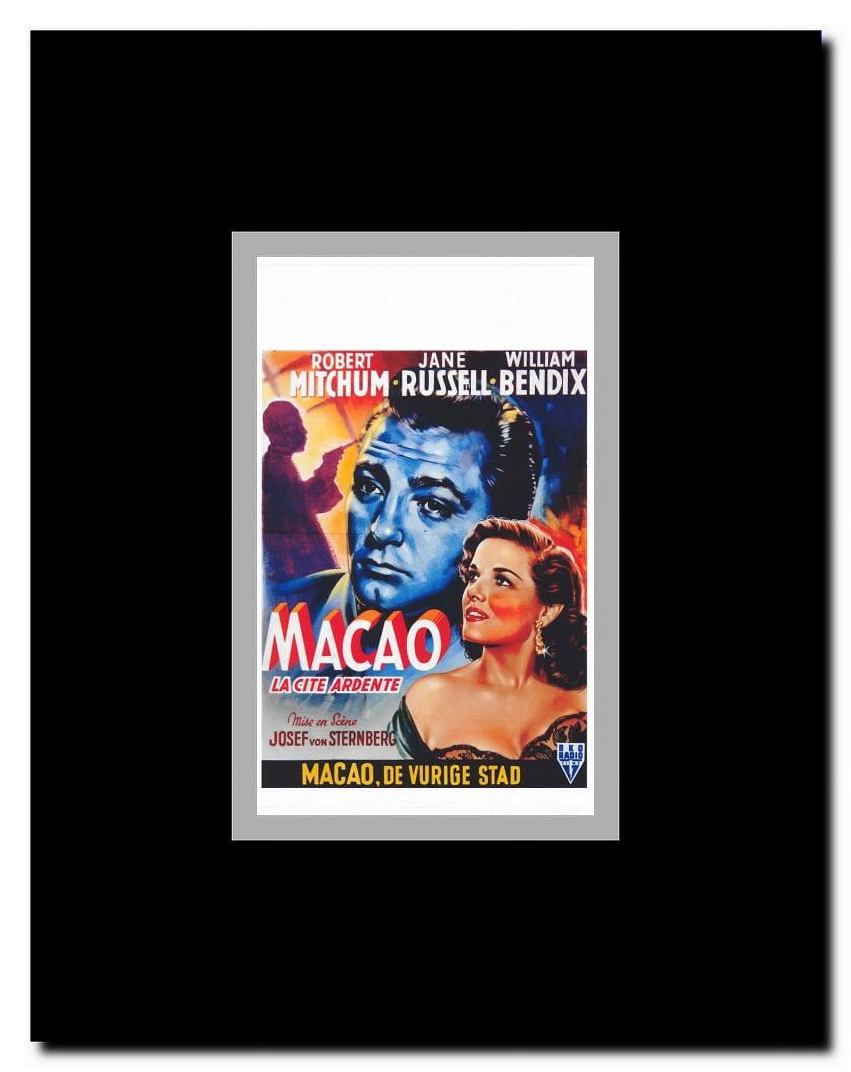 Macao Framed Movie Poster