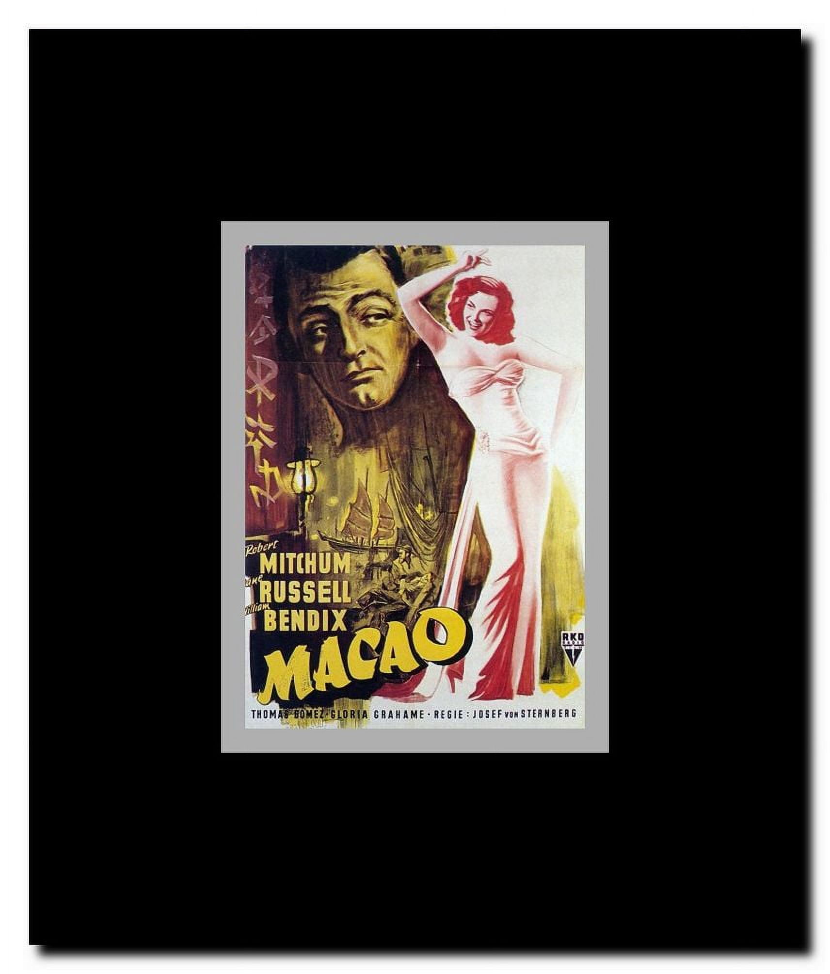 Macao Framed Movie Poster