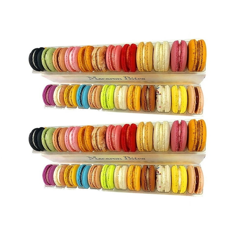 Macaron Bites, 48 Assorted French Macaron Cookies, Crunchy