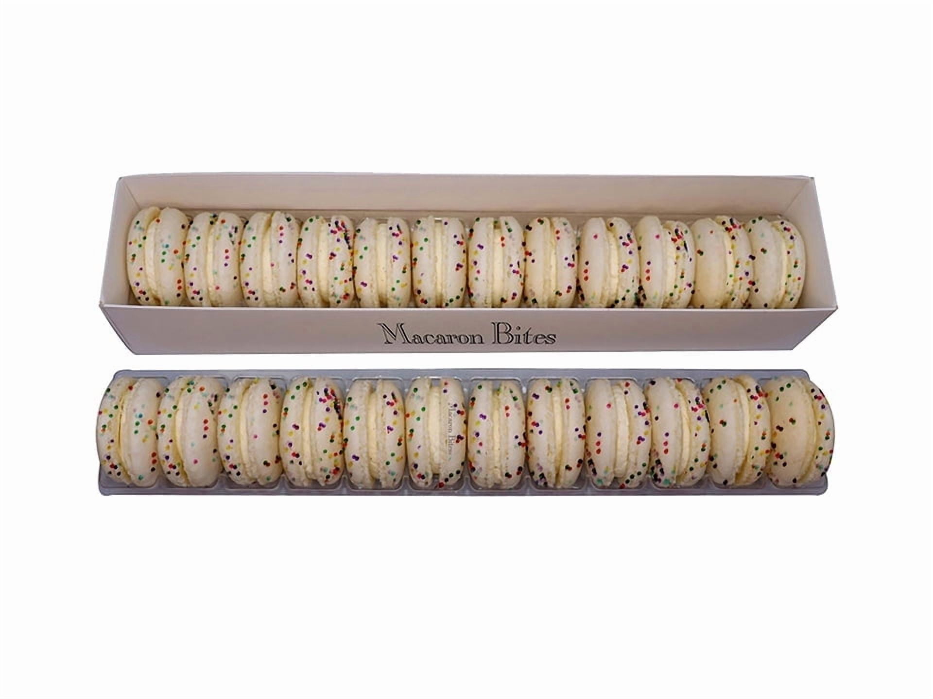 Macaron Bites Cake Batter Macaron Cookies - 24 Count, 360g