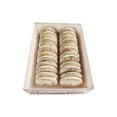 thumbnail image 1 of Macaron Bites, Cake Batter Macaron Cookies Gift Box - 12 Count, 1 of 8