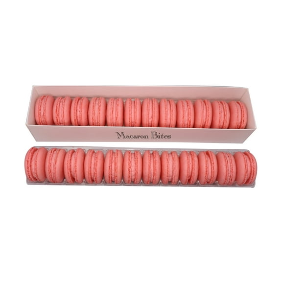 Macaron Bites Strawberry French Macarons, 24 Count