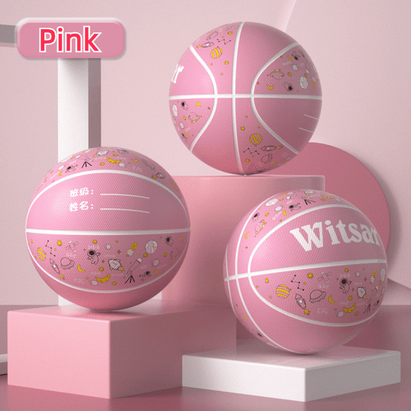 Macaron Color Size 5 Basketball Ideal for Kindergarten Elementary School Team Sports Basketball Practice Recreational Play