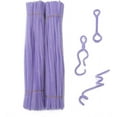 thumbnail image 1 of Macaron Light Purple Pipe Cleaners Craft 500 PCS Chenille Stems Assorted Colors 6MM x 12 INCH Twistable Stems for Children’s Crafts and Arts Bendable Sculpting Sticks, 1 of 11