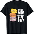 thumbnail image 1 of Macaron Lover Design For Pastry Chef - Weigh Whip Macaronage T-Shirt, 1 of 4