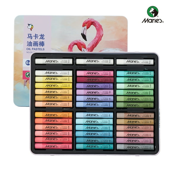 Macaron Oil Pastels Set: 36 Colors with Extra 3 White Oil Pastels for Artists Beginners Adults Teachers - Vibrant Oil Pastel Crayons for Art Painting & Drawing, Blending, Layering, Shading