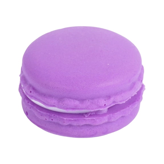 Macaron Shaped Quick Rebound PU Squeeze Fidget Stress Relief Novelty for Office Desk, Simulation Food Model Sensory Activity for Adult Relaxation Decor