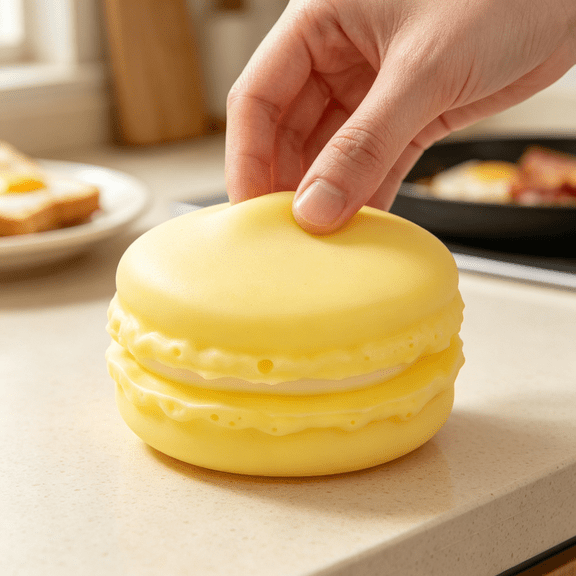 Macaron Squishy, Cute Dessert Shape Squeeze Toy, Soft Slow Rising Sensory Toy, Novelty Gift For Birthday Party Favor Desk Decoration Home Travel Relaxation