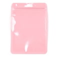 thumbnail image 1 of Macaron color Plastic Yin-yang Zip Lock Bags Resealable Bags Self Seal Bags Top Seal Rectangle Pink 15x10.5x0.15cm Unilateral Thickness: 2 Mil(0.05mm), 1 of 3