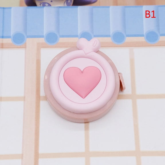 Macarone Mini Tape Measure Portable Small Tape Measuring Bust Hip Waist Soft Leather Ruler Portable Retractable Round Tape Measure Height Children Ruler Centimeter