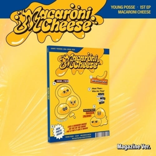 Young Posse - Macaroni Cheese - Magazine Version - incl. 92pg Photobook + Photocard - Music & Performance - CD