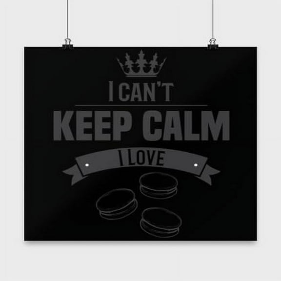 Macarons Art Print - Dessert Lover - 13x13 Poster Print - Kitchen Decor