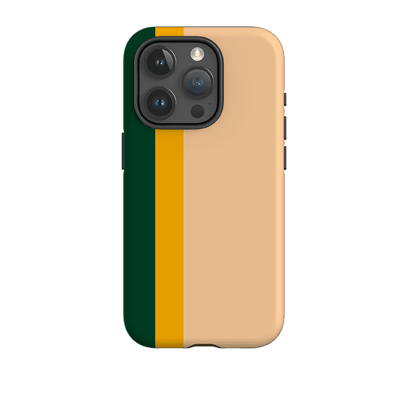 Macau Chroma Stripe City Travel Phone Case for iPhone 16 15 14 13 12 11 Pro Max