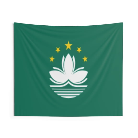 Macau Country Flag Wall Hanging Tapestry